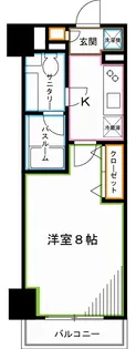 東京都杉並区上荻1【マンション】の間取り