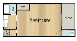 大阪府大阪市平野区瓜破3【一戸建】の間取り