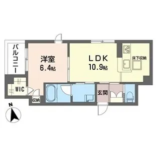 セレーノヴィラ【1階】の間取り