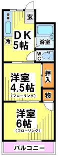 東京都調布市国領町1【マンション】の間取り