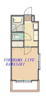 神奈川県川崎市川崎区大師駅前2【マンション】の間取り