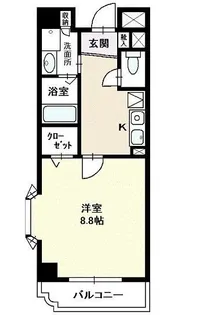 アルト・プエンテ平井【2階】の間取り