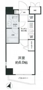 ドルチェParco東京府中【7階】の間取り