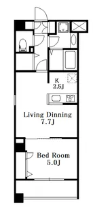 東京都中野区上高田2【マンション】の間取り