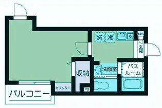 フェリーチェ梅屋敷1【1階】の間取り