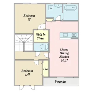 カリーナ ヴィラの間取り