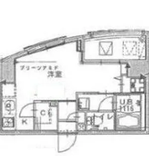 フォルトゥーナ中野【5階】の間取り