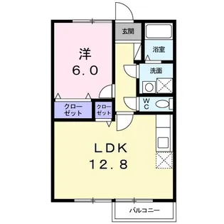 コンフォール【1階】の間取り