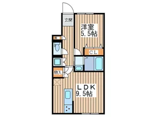 コンフォルト9【1階】の間取り