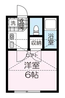 アップルハウス若葉町【2階】の間取り