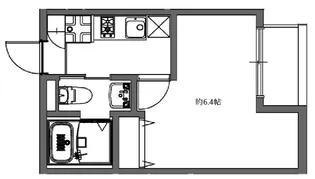 モダンラフォンテ徳丸【1階】の間取り