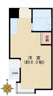 フラット本郷【2階】の間取り