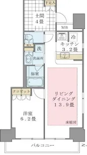 Brillia ist 東雲キャナルコート【5階】の間取り