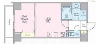 レイ両国【2階】の間取り