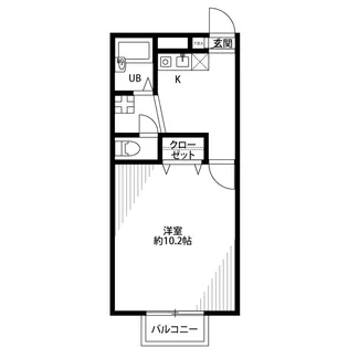 アムール Verdure【1階】の間取り