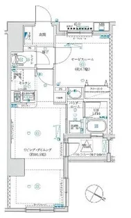 スパシエルクス横浜【3階】の間取り