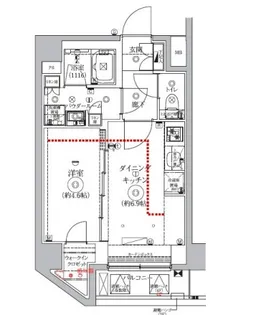 ジェノヴィア北池袋スカイガーデン【3階】の間取り
