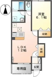 ルナ プレーナ【1階】の間取り