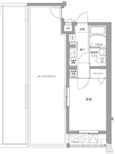 エスパシオ西高島平【5階】の間取り
