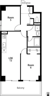 森田ビル【6階】の間取り