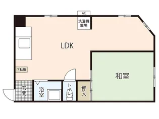 サンライズビル【5階】の間取り