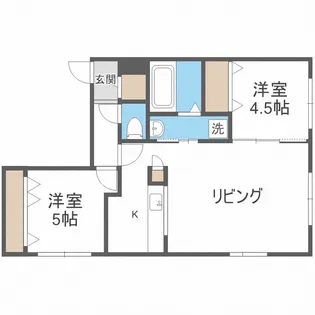 セスト【1階】の間取り