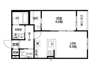 ハレ・ラニカイB棟【3階】の間取り