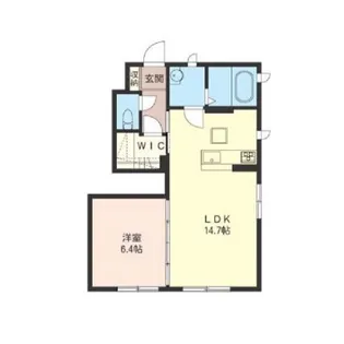 明星館II【1階】の間取り