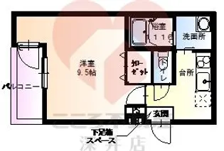 フジパレス堺大浜南町【1階】の間取り