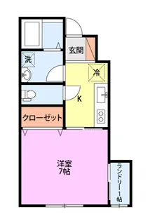 新潟県新潟市東区大形本町3【アパート】の間取り