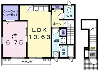 メニービュー【2階】の間取り