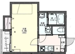 KEIAI RESIDENCE 馬橋【3階】の間取り