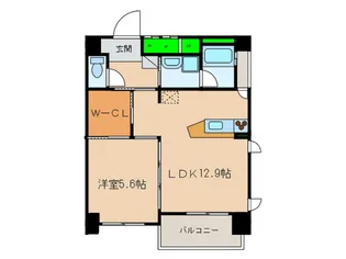 AQUA STAGE1【7階】の間取り