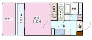 CRACE友丘【1階】の間取り