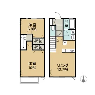 ハイムススクエア本宮壱番館の間取り