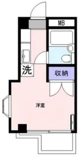 リープ新宿【2階】の間取り