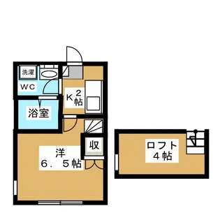 アルバフォレスタ【2階】の間取り