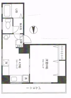 北斗スターマンション亀戸【4階】の間取り