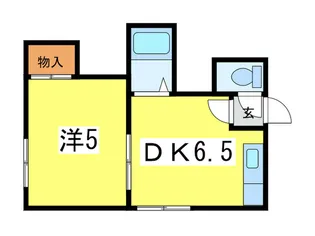 メゾン・ル・ヴェール【2階】の間取り
