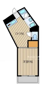 グランドールハイツ【1階】の間取り