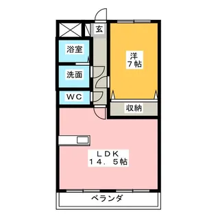 EMPAIRE HILLS【3階】の間取り