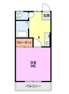 アビタシオン【1階】の間取り