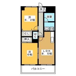 シェラ東戸塚【3階】の間取り
