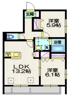 アルページュ欅【2階】の間取り