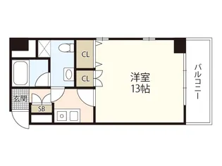 EastWood牛田【6階】の間取り