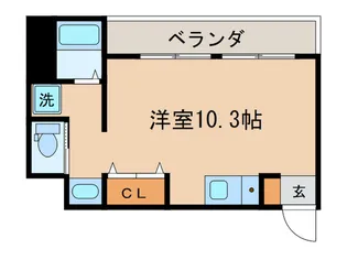 AYM堀川五条【2階】の間取り
