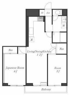 吉祥寺グレース大所【2階】の間取り