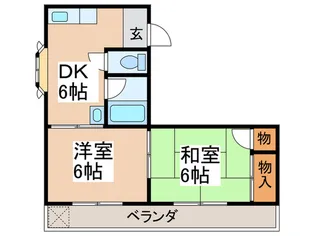 コ-ポイン松原【3階】の間取り