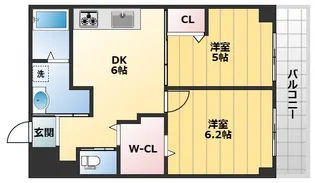 アイワステーションビルIII号館【3階】の間取り