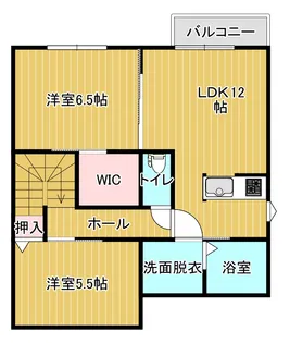 プランドールHeita【2階】の間取り